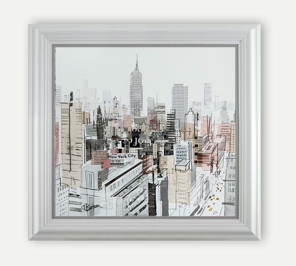 Empire and Manhattan, Study - Tom Butler Artist