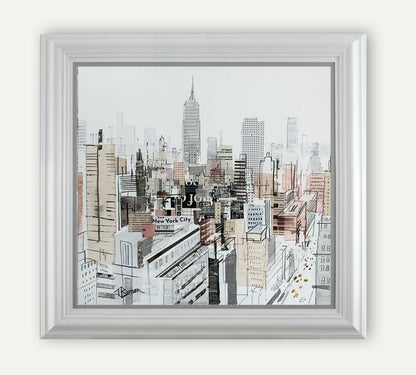 Empire and Manhattan, Study - Tom Butler Artist