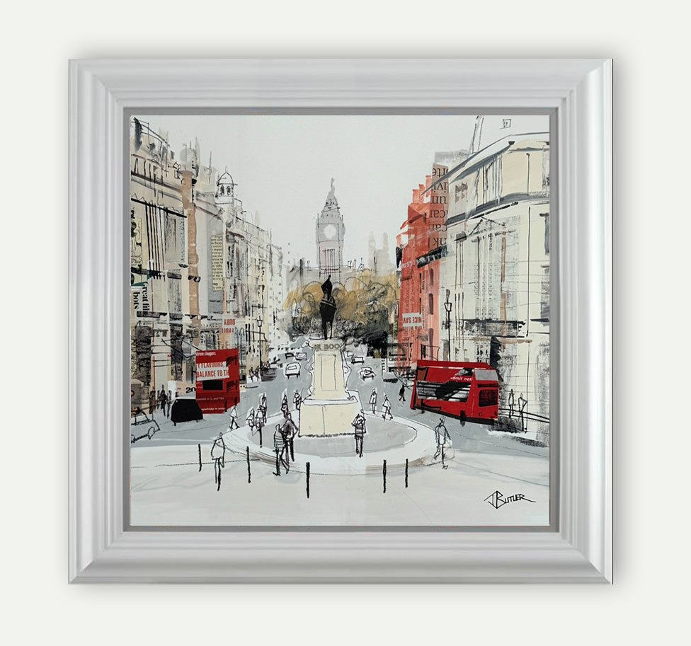 Round The Square, Study - Tom Butler Artist