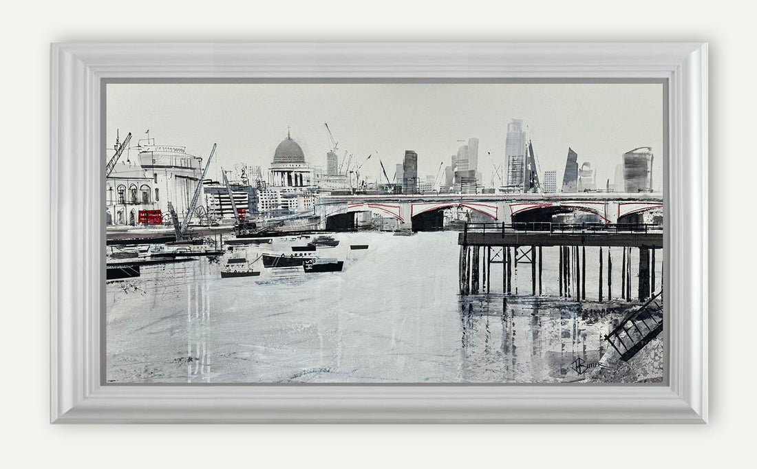 Southbank View Study - Tom Butler Artist