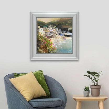 View From The Hill, Port Isaac - Tom Butler Artist